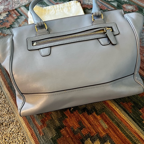 Coach Violet leather Tote “Candace” - Picture 4 of 10